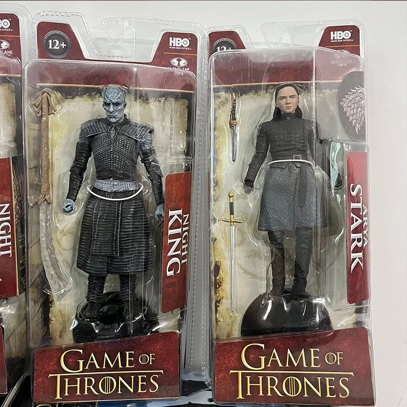 Jon Snow Night King Daenerys Targaryen Frost Wyrm Viserion Black Ice Dragon Rhaegal Action Figure Collection Doll Creative Decor