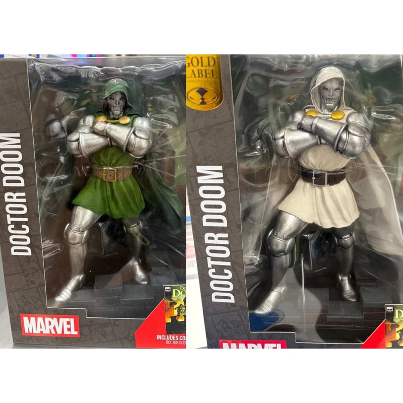 Mcfarlane Toys Doctor Doom/Gold Label Future Foundation Marvel Collection 1:6th Wv8 Action Figure ﻿18cm Model Doll Garage Kit