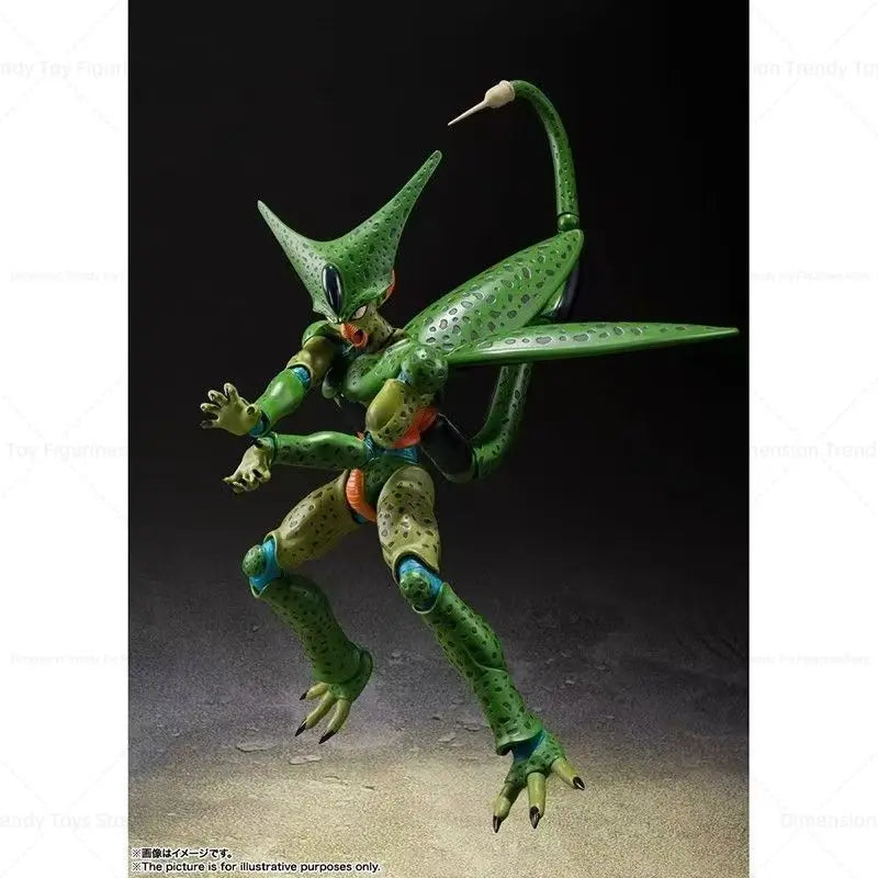 Bandai In Stock S H Figuarts Original Anime Dragon Ball Cell Action Figure Model Toy Gift DT