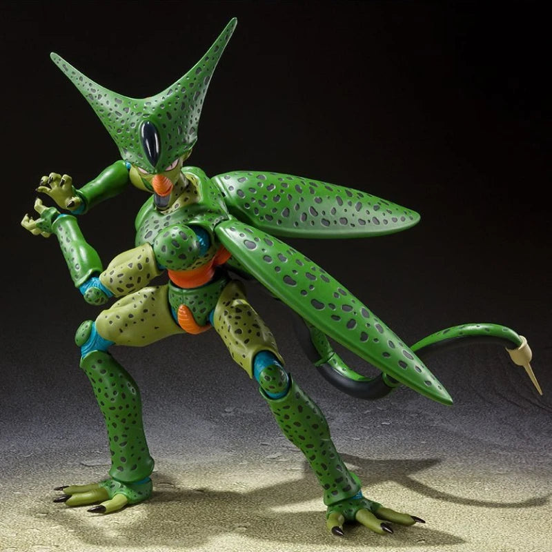 Bandai In Stock S H Figuarts Original Anime Dragon Ball Cell Action Figure Model Toy Gift DT