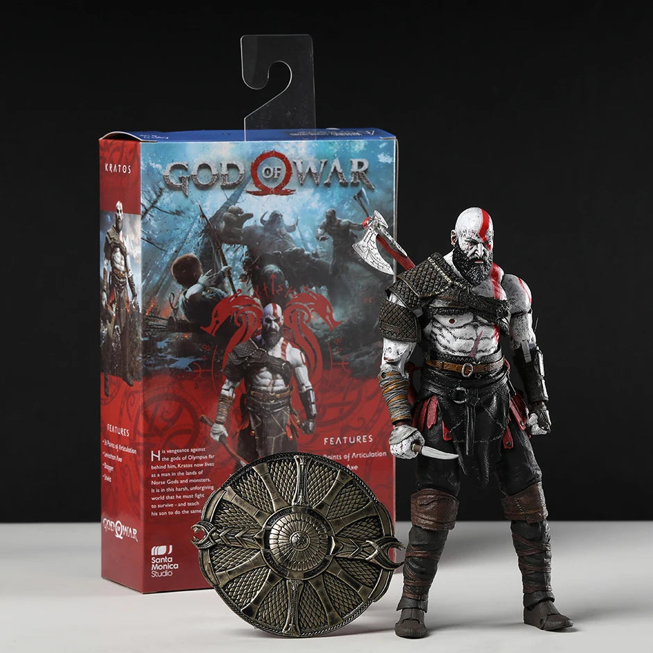 Reel Toys God of War (2018) Kratos Collectible Action Figure Model Doll Decoration Toy