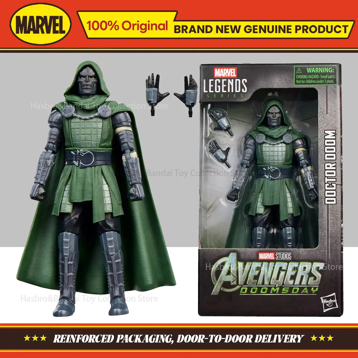 Hasbro Marvel Legends Series Marvel Studios Avengers: Doomsday Doctor Doom 15cm Action Figure Collection Original Model Toy Gift