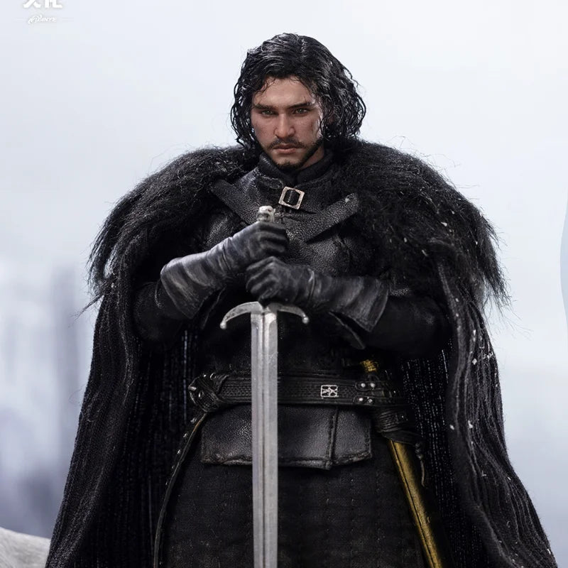 Pre-sale New Round Wild Culture Game of Thrones Jon Snow 1/12 Cloth Outfit Action Figure Display Collectible Gift