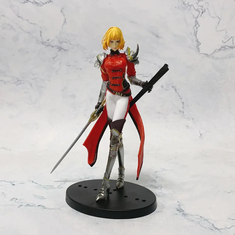 21cm Solo Level Up Shadow Monarch Anime Figure Cha Hae-In Action Figure Q Version Igris/Beru Figurine PVC Collection Toys Gift