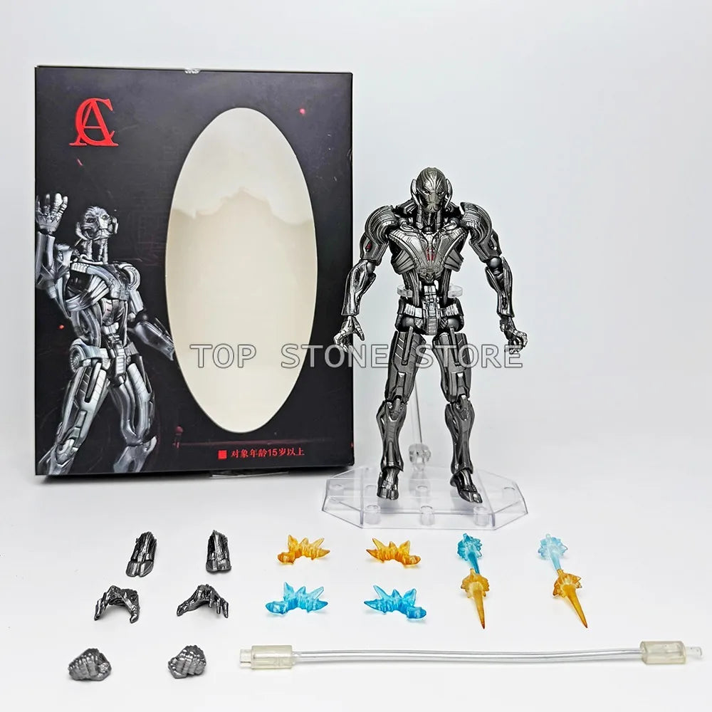 AC Factory Ultron Action Figure 17cm Amazing Yamaguchi Revoltech Superhero Collection Model Toys