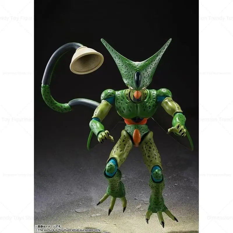 Bandai In Stock S H Figuarts Original Anime Dragon Ball Cell Action Figure Model Toy Gift DT