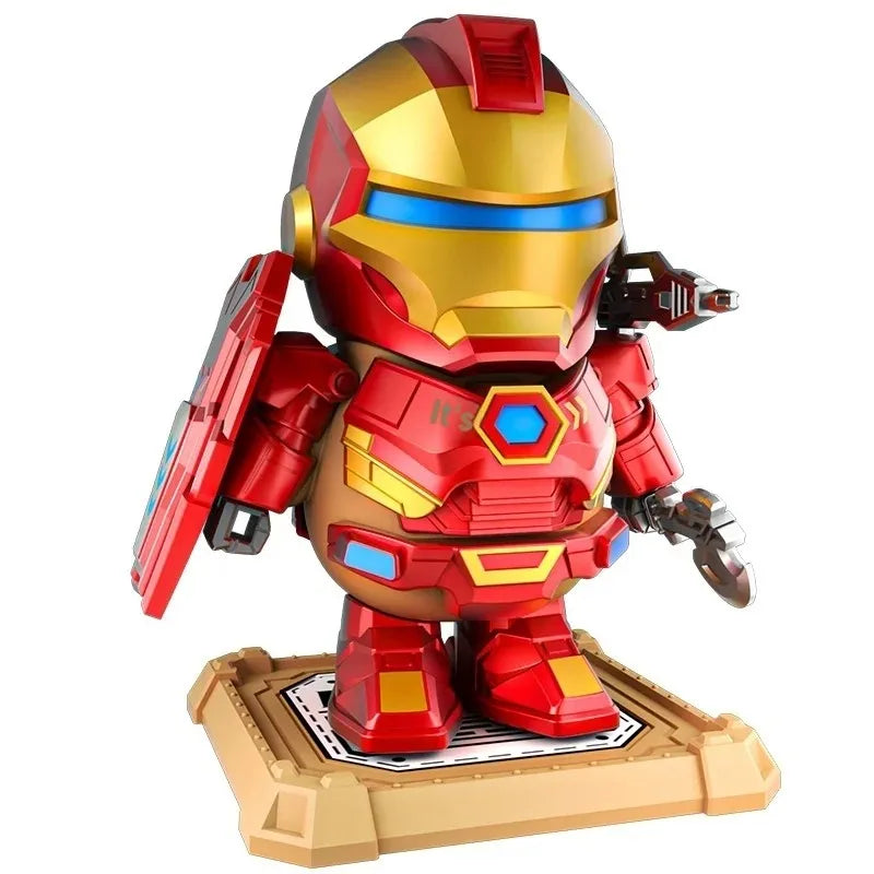 Original Magnetic Mechanical Capybara Robot Cartoon Action Figure Toys Articulated Action Figure Detachable Weapons Gift