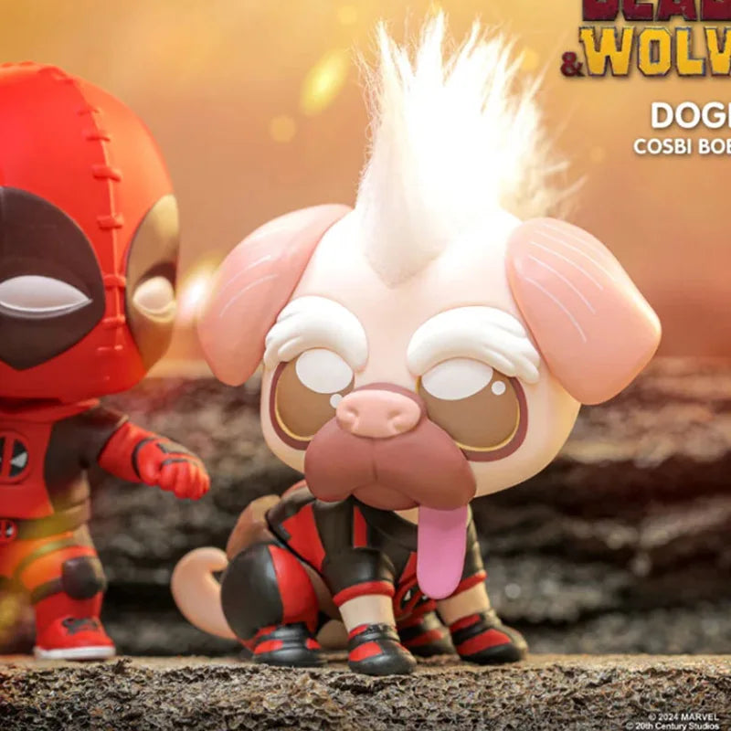 Genuine Hot Toys Marvel Deadpool Wolverine Blind Box Movie Figure Mystery Surprise Box Collectible Model Toys Doll Gift
