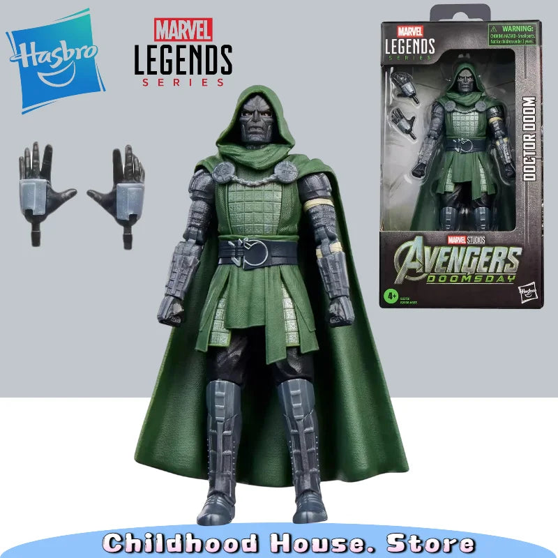 Original NEW Hasbro Marvel Avengers Doom Day Movie Version Doctor Doom 6 Inch Collectible Articulated Action Figure Model Toy