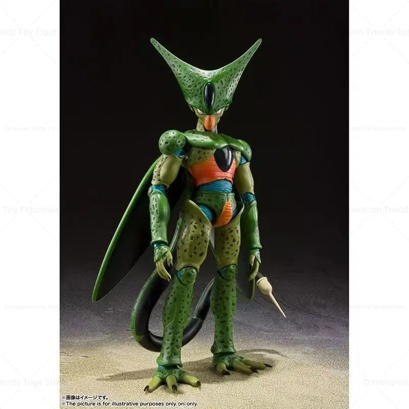 Bandai In Stock S H Figuarts Original Anime Dragon Ball Cell Action Figure Model Toy Gift DT