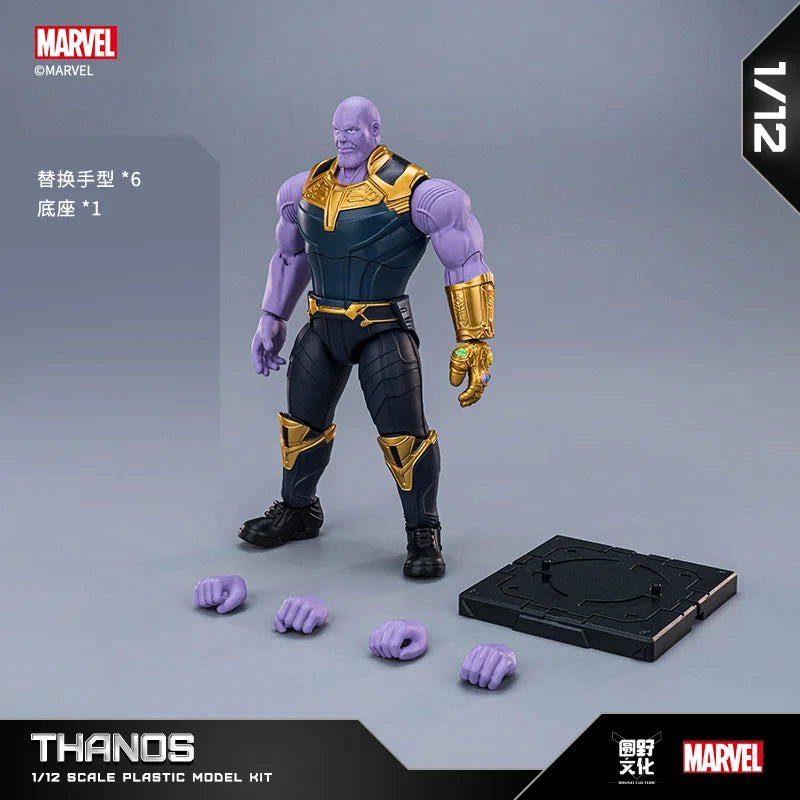 The Avengers Original Fondjoy Iron Man MK50 Iron Spider Thor Thanos Hulk Action Figure Model Movable Figurine Collection Kid Toy