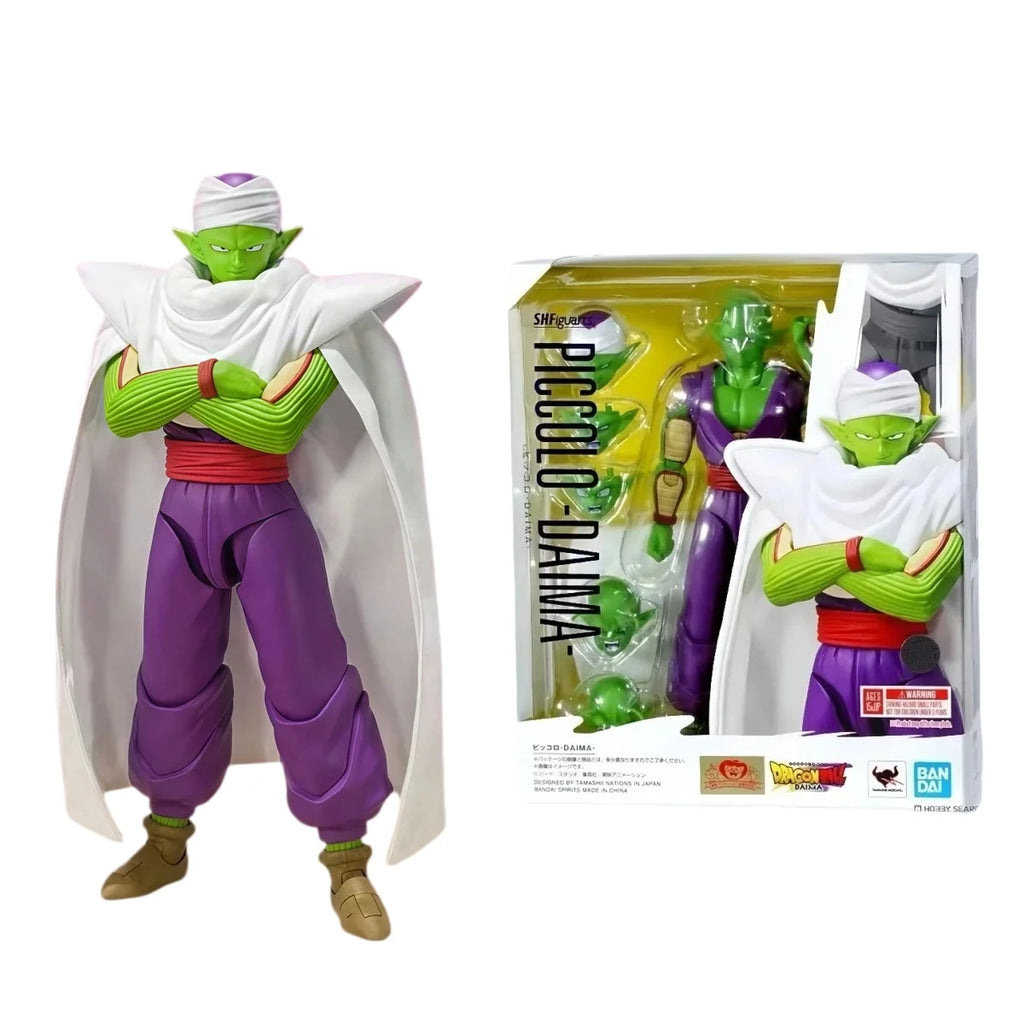 In Stock 100% Original Bandai S.H.Figuarts Dragon Ball Z Piccolo Namekian Articulated Action Figure Collectible Model Decor Gift