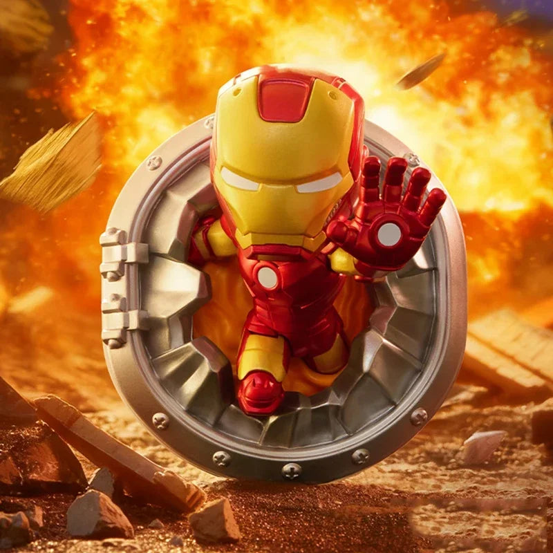 POP MART Marvel Across the Infinite Series Trendy Blind Random Box Toys Mystery Box Guess Bag Action Figure Surprise Gift