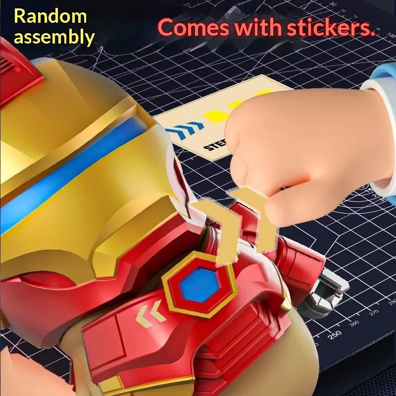 Original Magnetic Mechanical Capybara Robot Cartoon Action Figure Toys Articulated Action Figure Detachable Weapons Gift