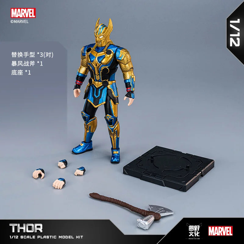 The Avengers Original Fondjoy Iron Man MK50 Iron Spider Thor Thanos Hulk Action Figure Model Movable Figurine Collection Kid Toy