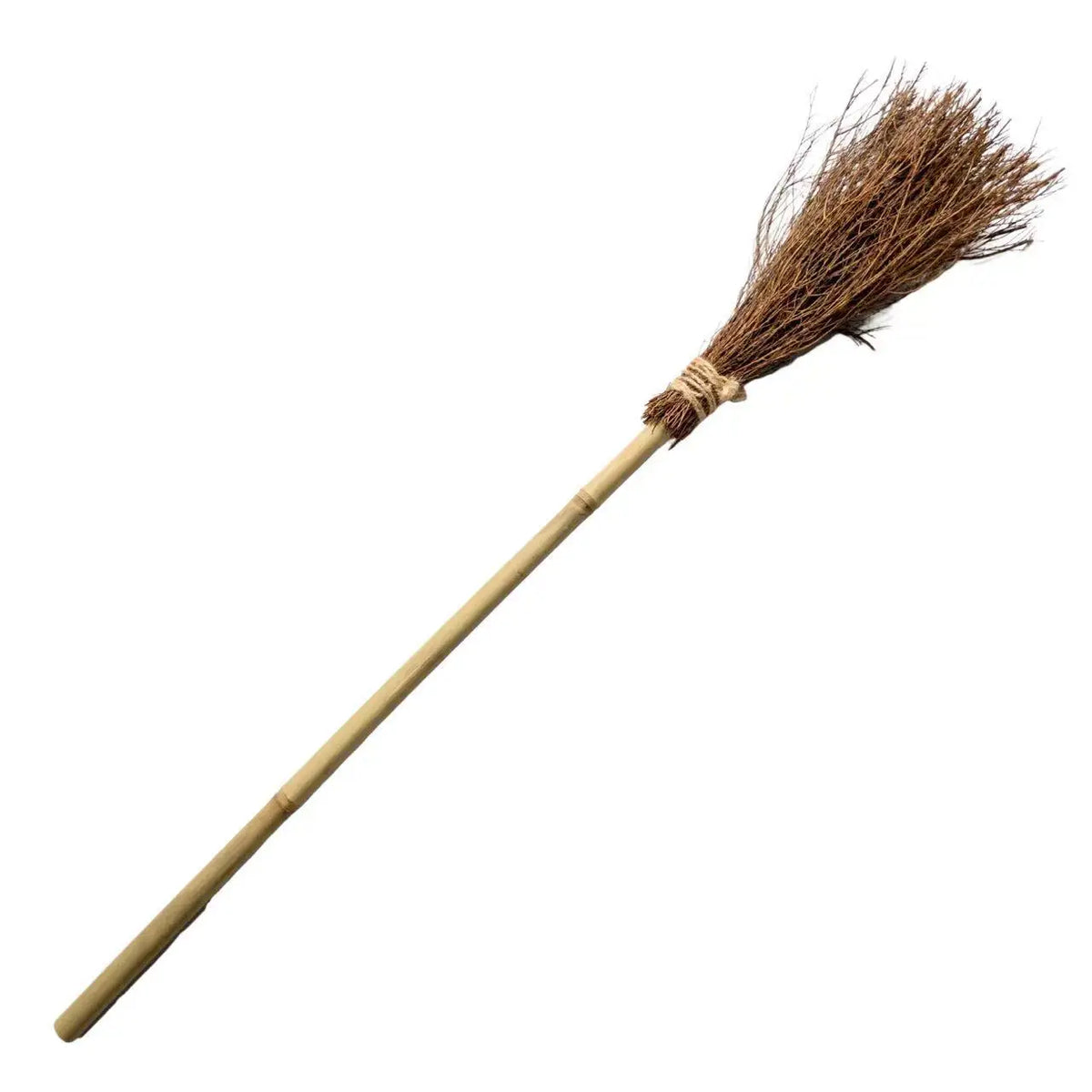Halloween Witch Bend Broom Props Makeup Decoration Handmade with  Environmentally Friendly Materials