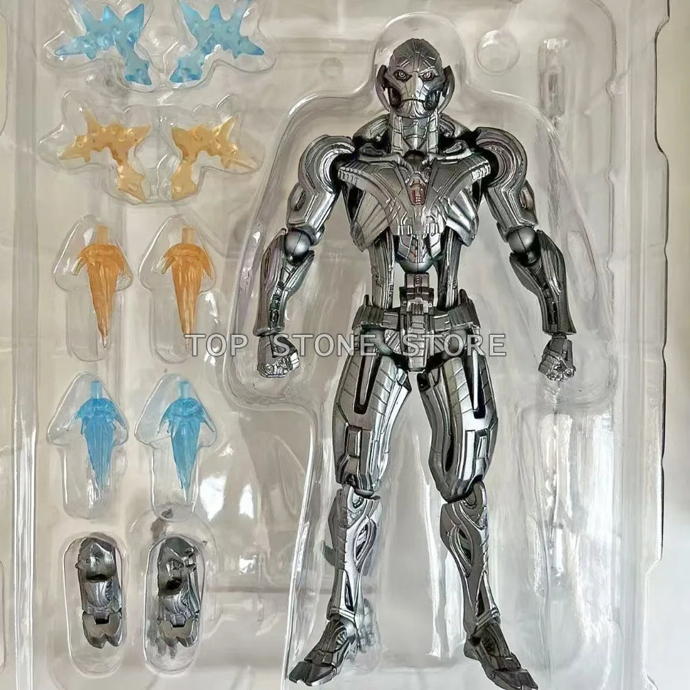 AC Factory Ultron Action Figure 17cm Amazing Yamaguchi Revoltech Superhero Collection Model Toys