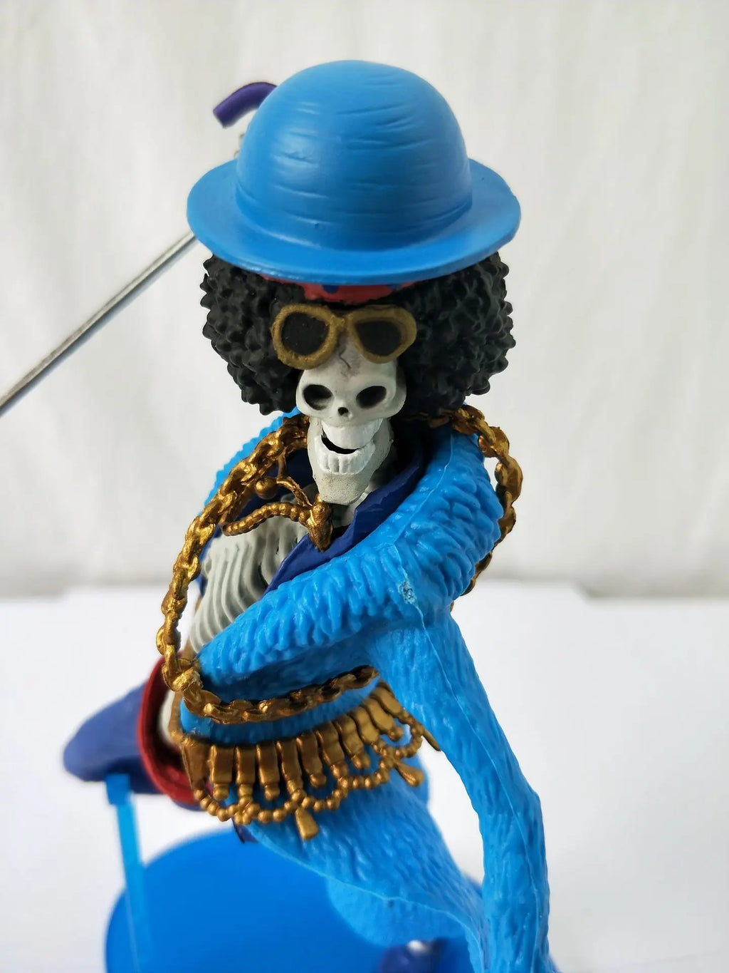 20cm One Piece Figures 20 Anniversary Brook Figurine Pvc Statue Model Doll Collectible Room Decoration Gifts