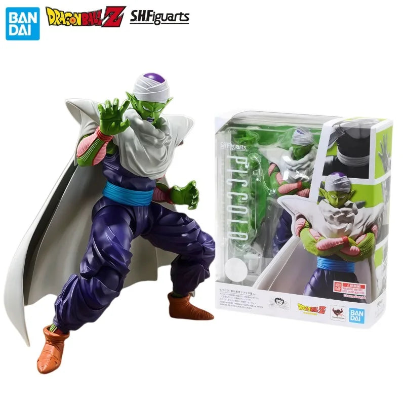 In Stock 100% Original Bandai S.H.Figuarts Dragon Ball Z Piccolo Namekian Articulated Action Figure Collectible Model Decor Gift