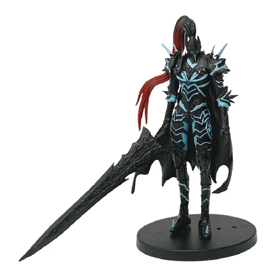 21cm Solo Level Up Shadow Monarch Anime Figure Cha Hae-In Action Figure Q Version Igris/Beru Figurine PVC Collection Toys Gift