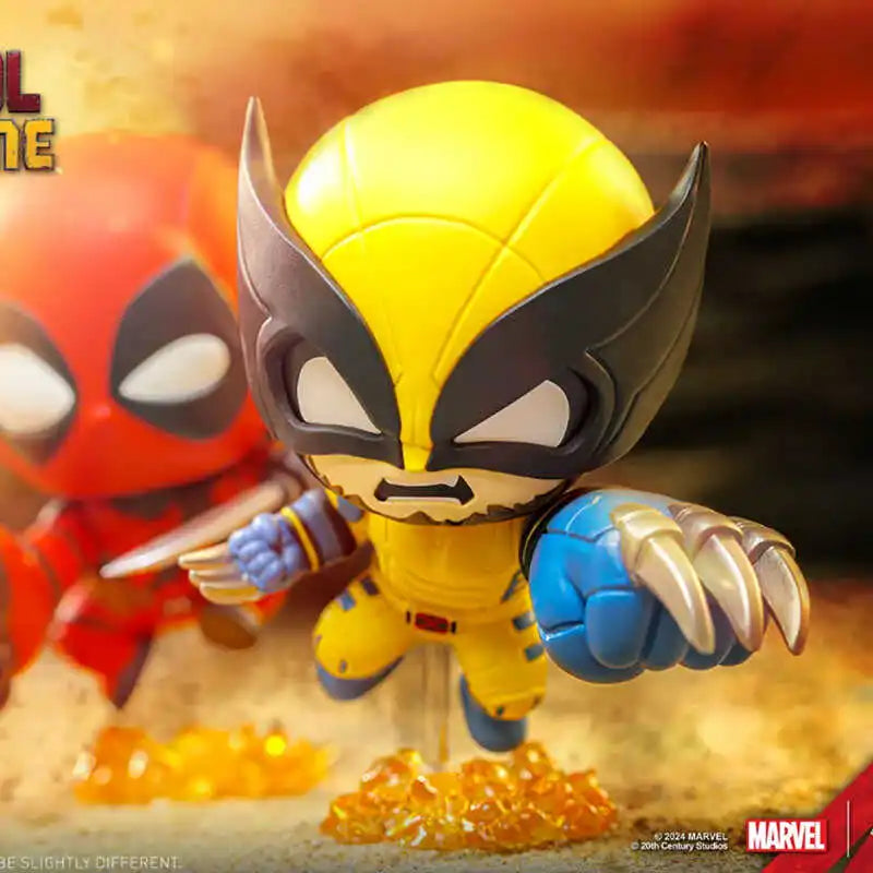 Genuine Hot Toys Marvel Deadpool Wolverine Blind Box Movie Figure Mystery Surprise Box Collectible Model Toys Doll Gift