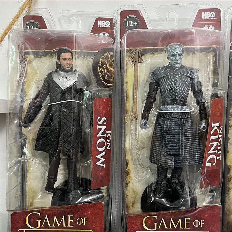 Jon Snow Night King Daenerys Targaryen Frost Wyrm Viserion Black Ice Dragon Rhaegal Action Figure Collection Doll Creative Decor