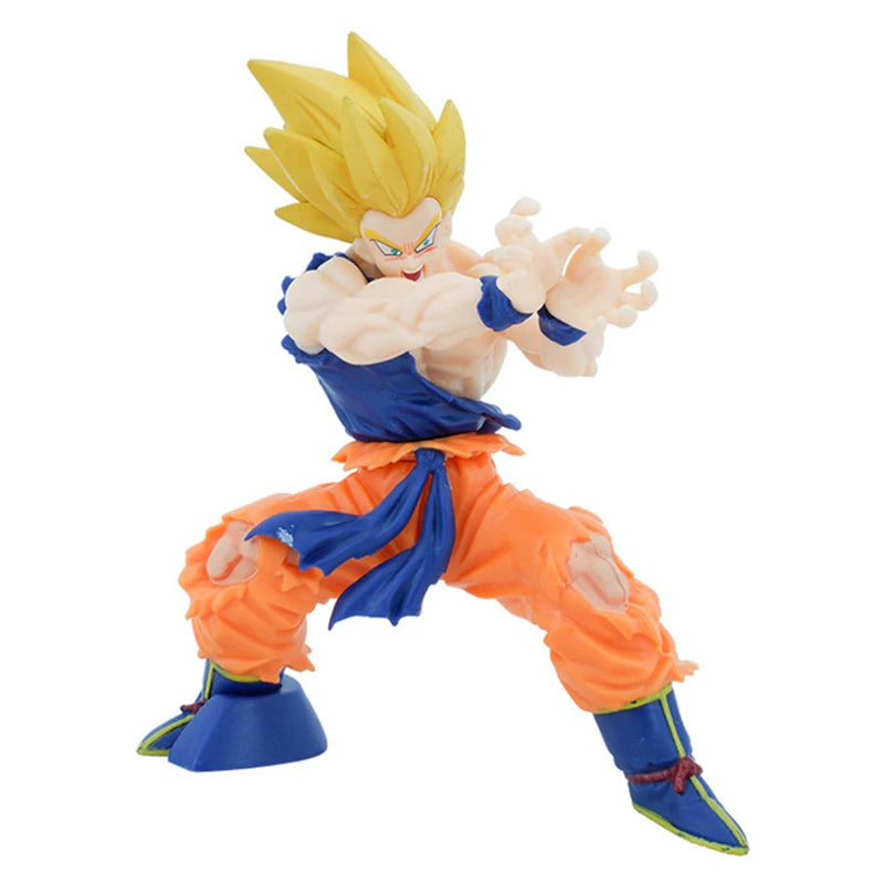 Hot New Dragon Ball Z Kamehameha Son Goku Figure Super Saiyan Kakarotto 16CM PVC Action Figures Model Dolls Toys for Gifts