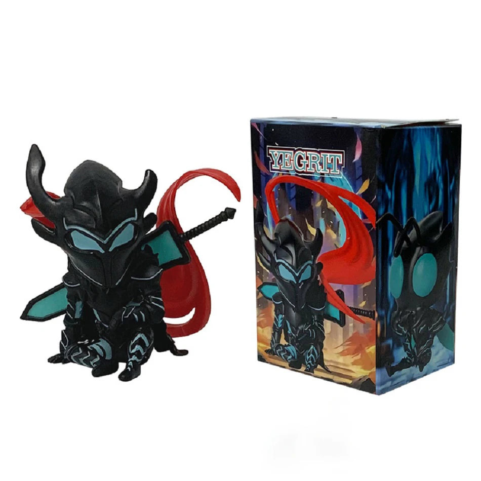 21cm Solo Level Up Shadow Monarch Anime Figure Cha Hae-In Action Figure Q Version Igris/Beru Figurine PVC Collection Toys Gift