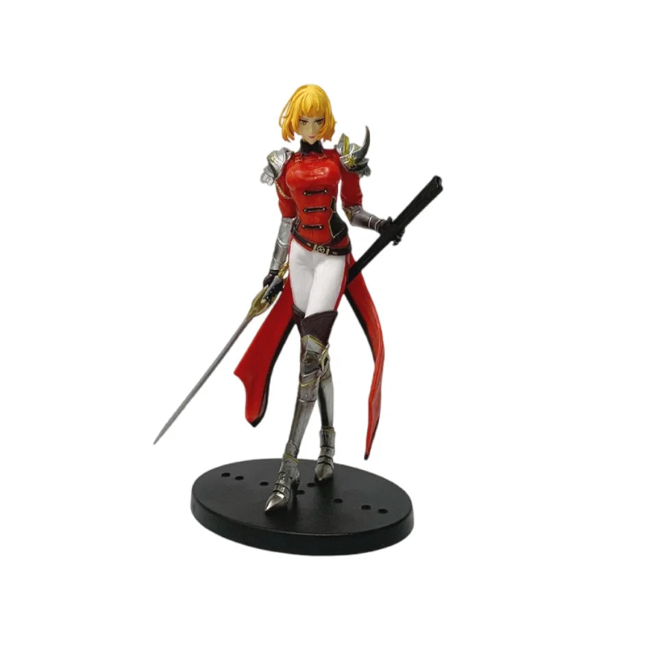 21cm Solo Level Up Shadow Monarch Anime Figure Cha Hae-In Action Figure Q Version Igris/Beru Figurine PVC Collection Toys Gift